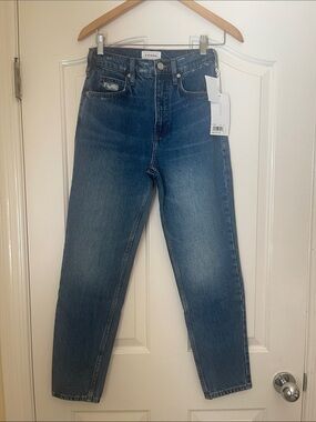 FRAME LE HIGH TIGHT TAPER WOMEN CLASSIC STYLE JEANS SIZE 25